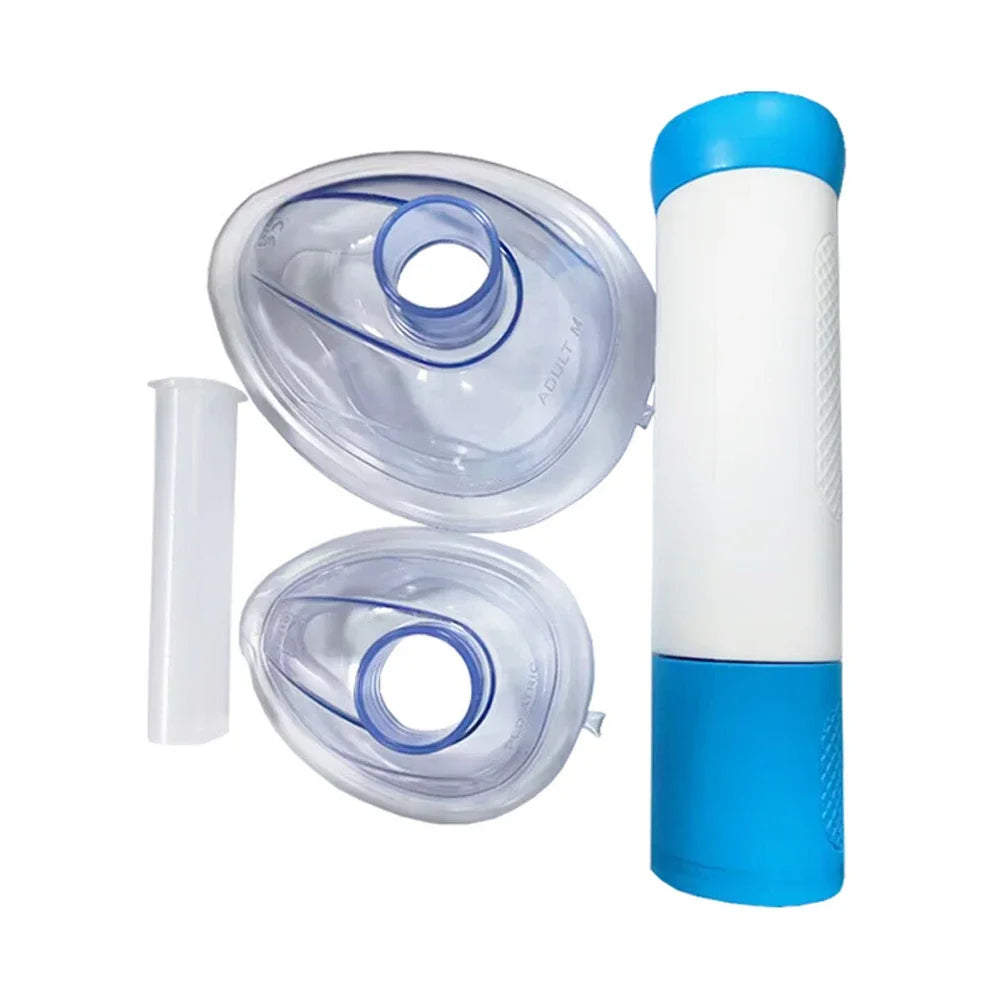 Portable Anti Choking Device Life Saving Suction Vac Anti Asphyxia CPR Training Mask First Aid Kit Adults & Children Home Rescue