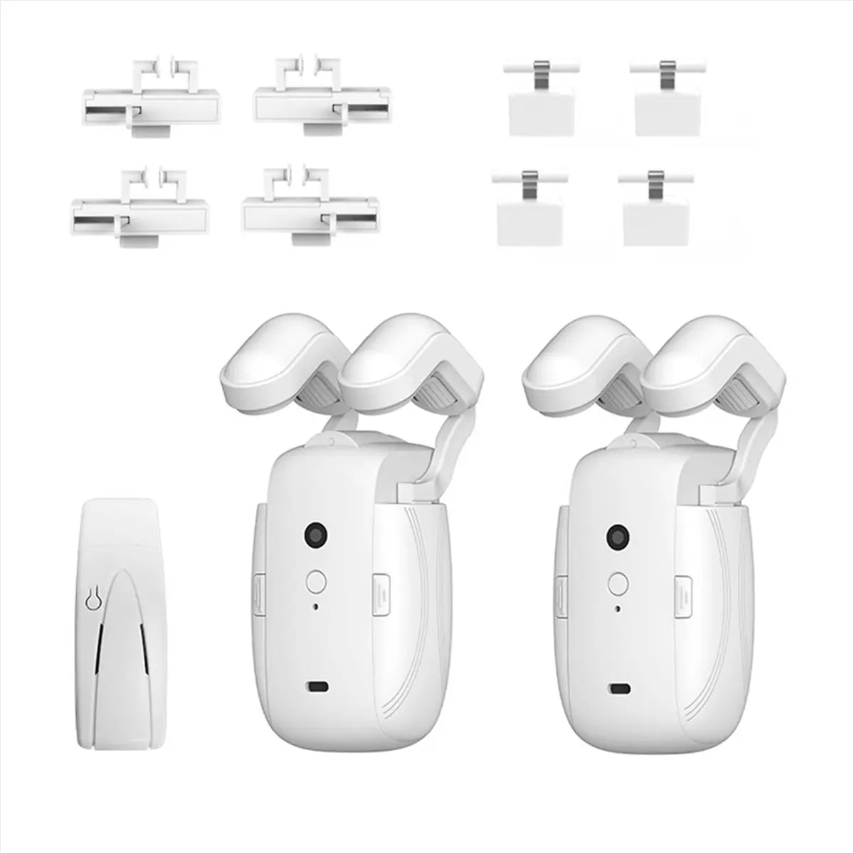 Dual TUYA Smart WiFi Curtains Robot Roman Rod Track/T/U-Rail Tracks 3-in-1 Automatic Curtain Opener Remote Control