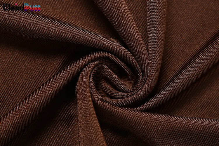 Weird Puss Irregular Knot Dress Women Summer Hollow Waistless Sleeveless High Waist Stretch Midnight Party Coquettish Vestidos