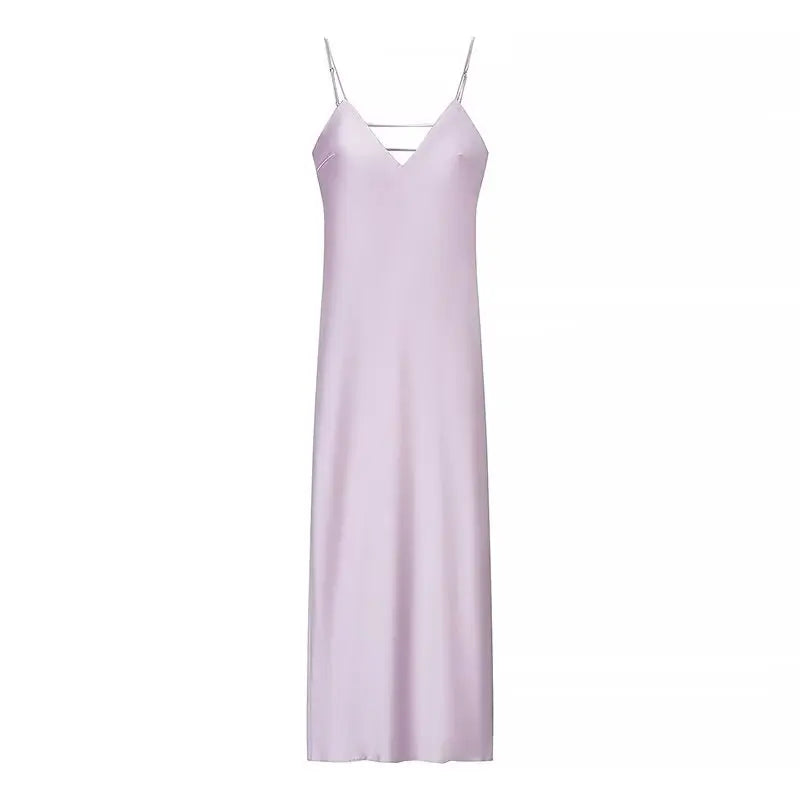 Women Sexy Solid Pleated Strapless Dress Lady Chic Off-shoulder Backless High Waist Split Dresses 2026 Summer Evening Party Gown